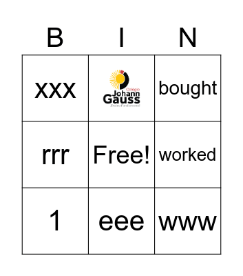 Teste Bingo Card