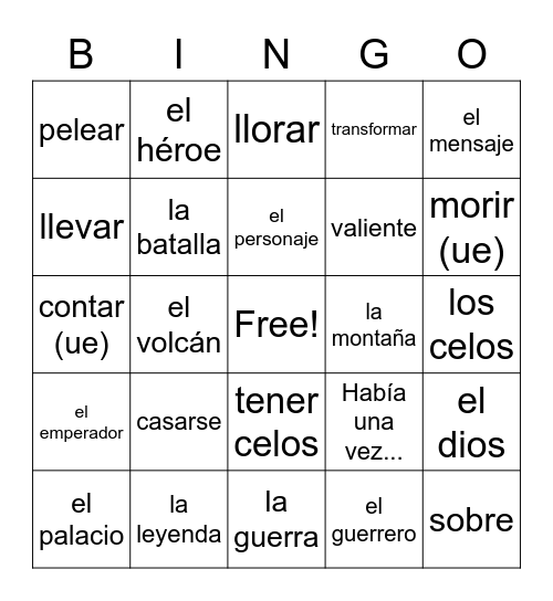 4.1 bingo Card