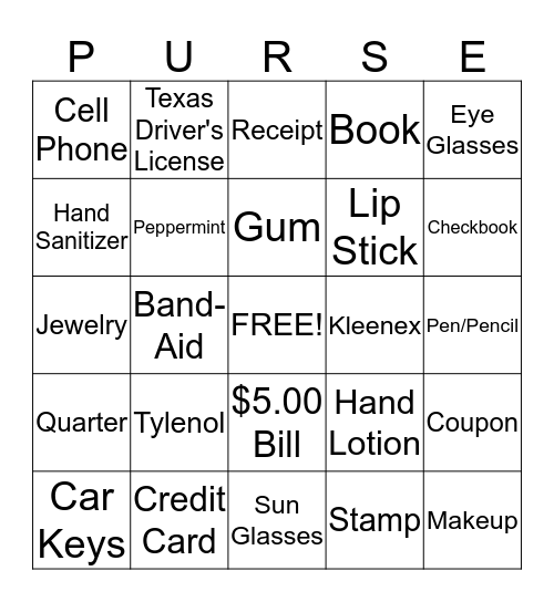 Heartfelt Friends Brunch Bingo Card