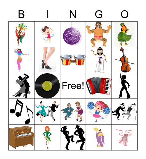 DANSE Bingo Card