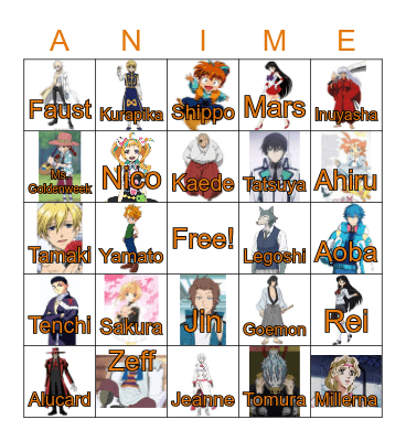 April Birthday Bingo Card