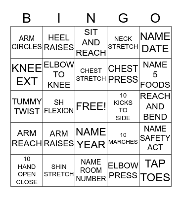 THERAPYBINGO Card