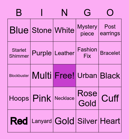 Southern Haven BINGO Card