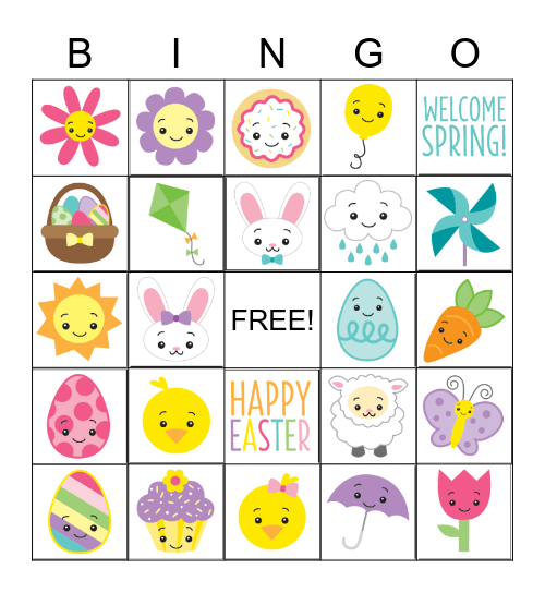 Easter BINGO! Bingo Card