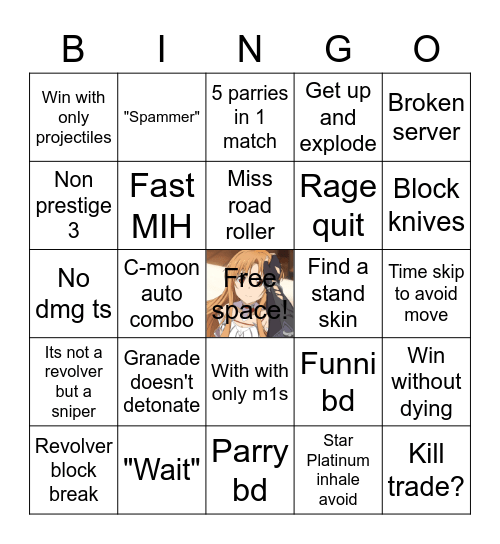 Twau bingo Card