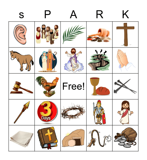 SPARKY BINGO Card