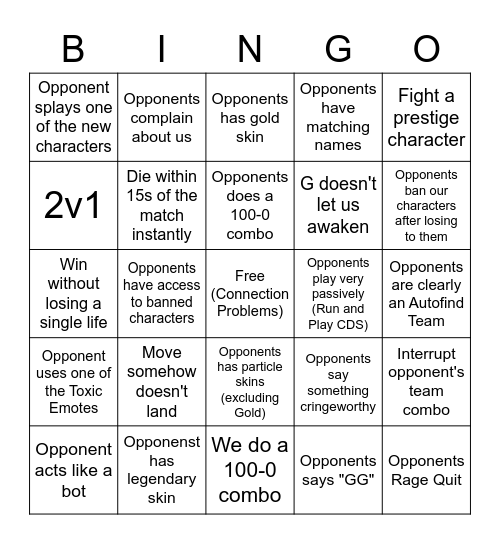 ABA 2v2s Bingo Card