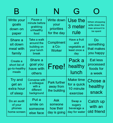 THRIVE STAR BINGO BLACKOUT Bingo Card