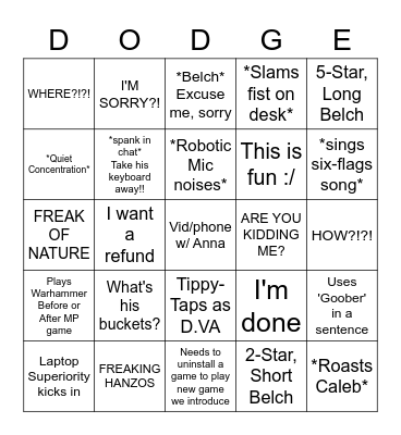 M3nacing_Squash Bingo Card