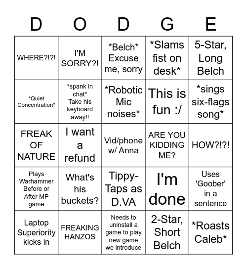 M3nacing_Squash Bingo Card