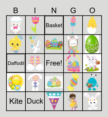 TIS Virtual Bingo - April Bingo Card