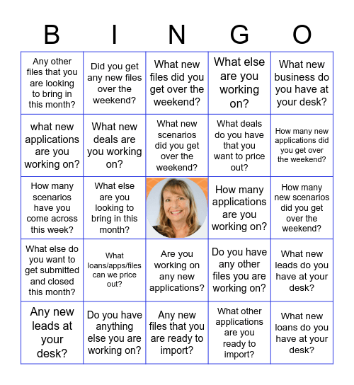 Ask for Business! Bingo Card