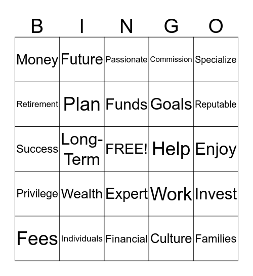 AMP Class 9 Who, What, Why BINGO Card