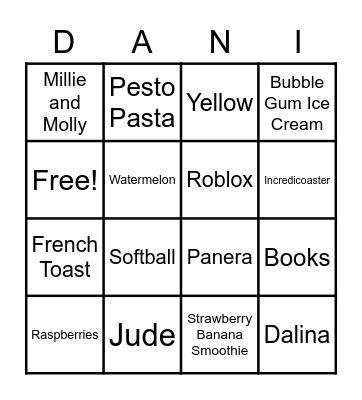 Happy Birthday Bingo Card