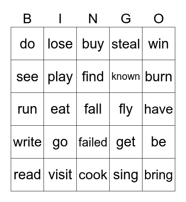 PresenTR Perfect Bingo Card