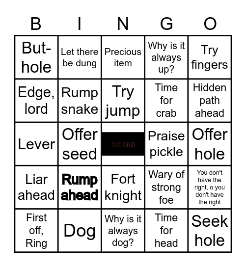 Elden-Ring Bingo Card