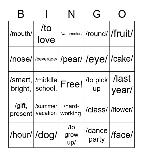 IC level1 part2 L14 en Bingo Card