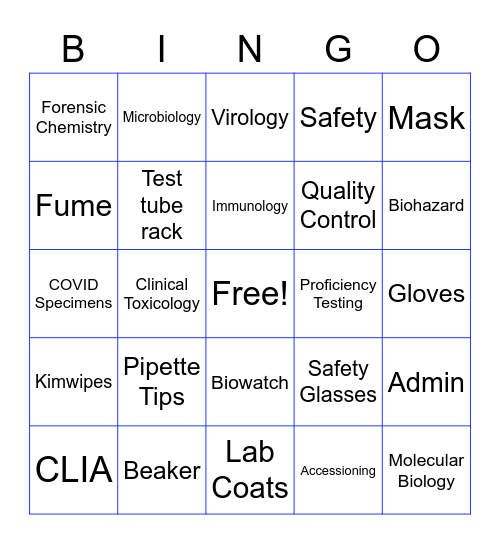 PHL BINGO Card