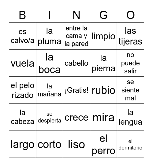 Cuéntame más Capítulo 4 Bingo Card