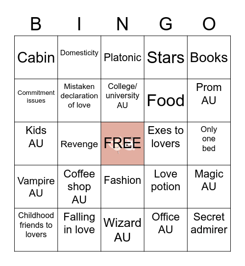 Hyunin Bingo Card