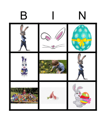 Easter Bingo! Bingo Card