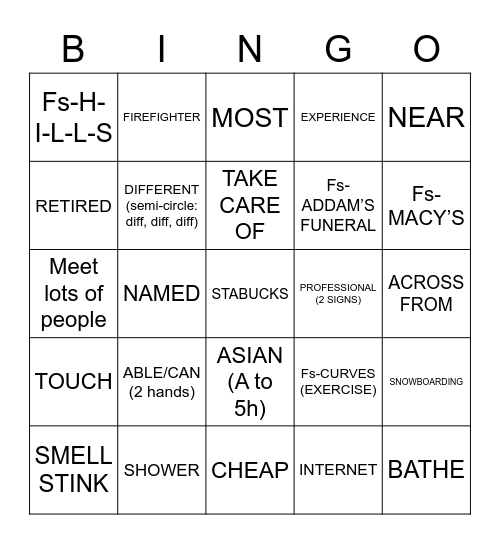 SN Unit 9.1, 9.2, 9.6, 9.9, 9.12 Bingo Card