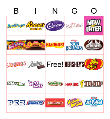 Easter Candy BINGO!!! Bingo Card