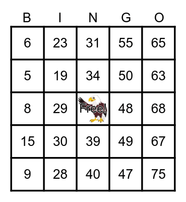 Fri-Yay BINGO...April 2022 Bingo Card