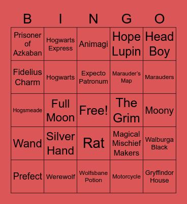 FFS LH❤ Bingo Card