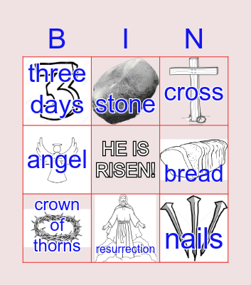 EASTER BINGO Card