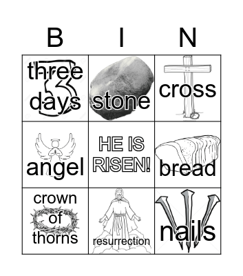 EASTER BINGO Card