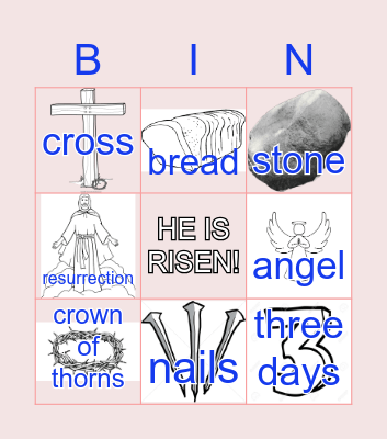 EASTER BINGO Card