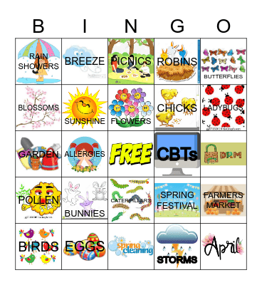 DOC DYNASTY WELCOMES SPRING Bingo Card