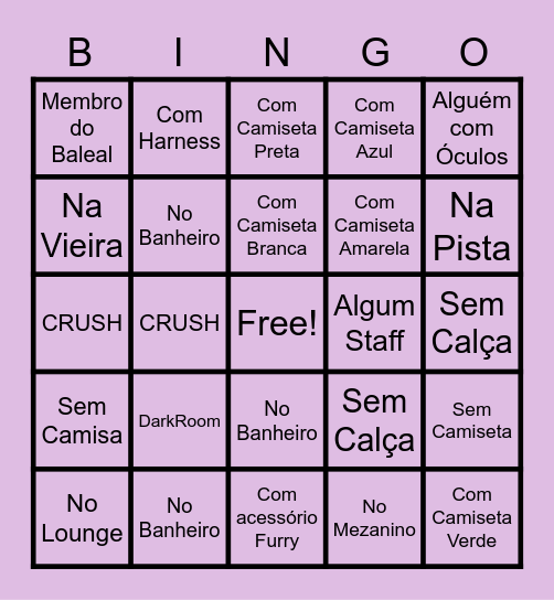 Bingo Bearbie (Abril 2022) Bingo Card