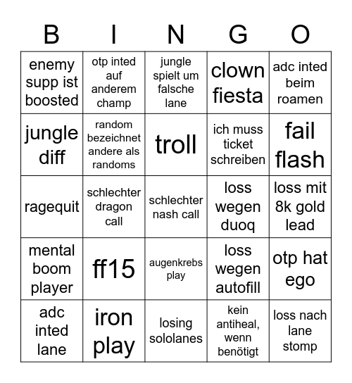 Diamond 1 Bingo Card