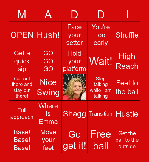 BINGO FEVA Bingo Card