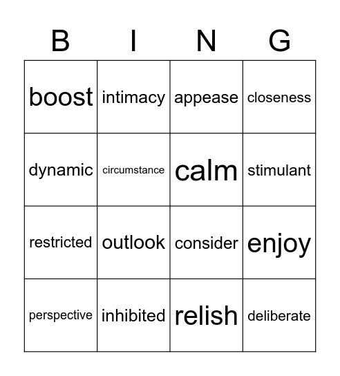 Argumentative Texts WTOs Bingo Card