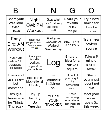 WILD WILD WEST BINGO Card