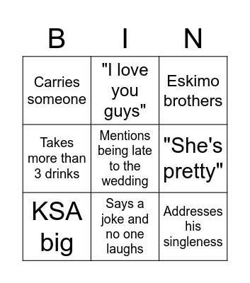AKwon Bingo Edition Bingo Card