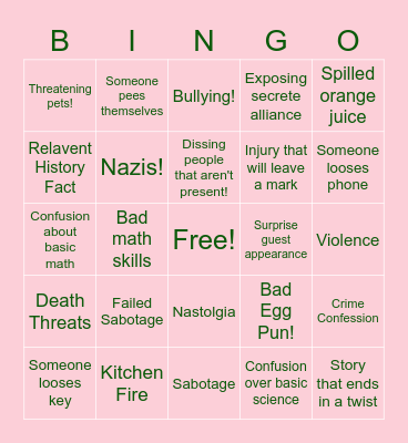LeClair Family Easter 2022 Bingo Card