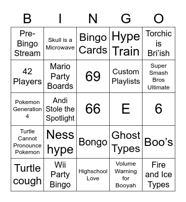 Deemo Round 2 (Anniversary) Bingo Card