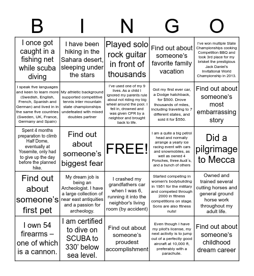 VMWare Bingo Card