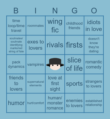 atzfanfics: SFW ONLY Bingo Card