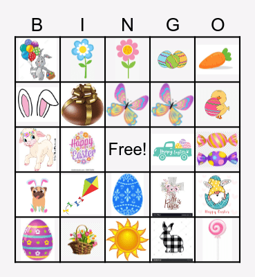 FARREN'S EASTER BLOOM Bingo Card