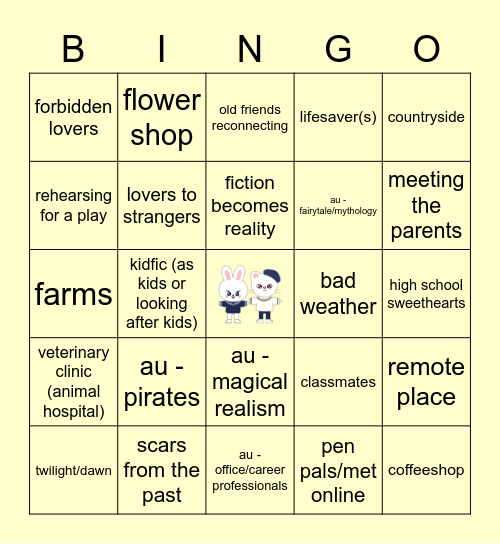 HYUNHO Bingo Card