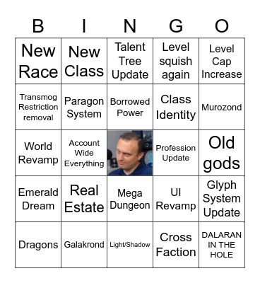 WoW Bingo Card