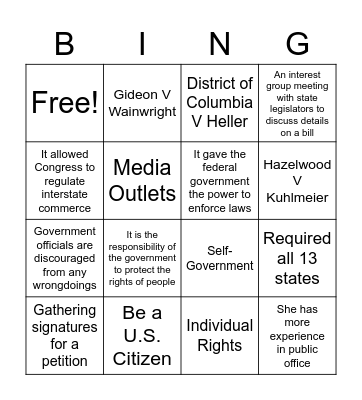 Day 13 Bingo Card