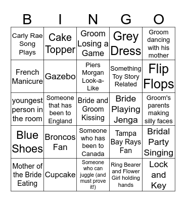 Demasco-Main Wedding Bingo Card