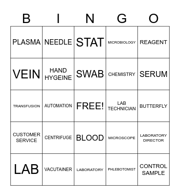 LAB WEEK SUPERHEROES BINGO 2022 Bingo Card