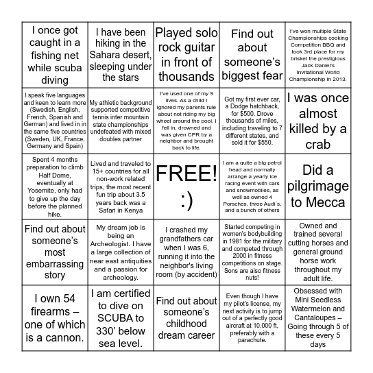 VMware BINGO Card